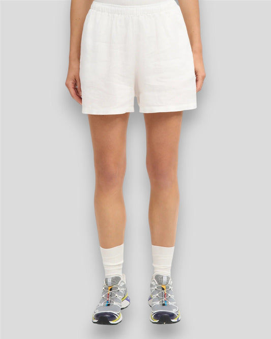 Colorful Standard || Linen Shorts - Optical White Colorful Standard