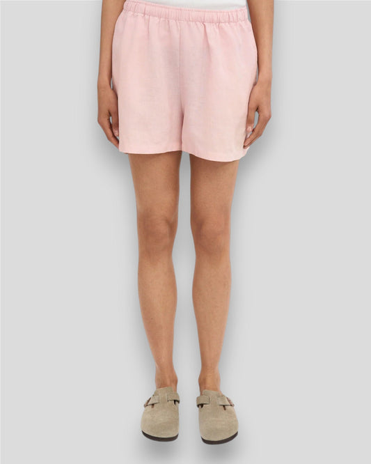 Colorful Standard || Linen Shorts - Faded Pink Colorful Standard