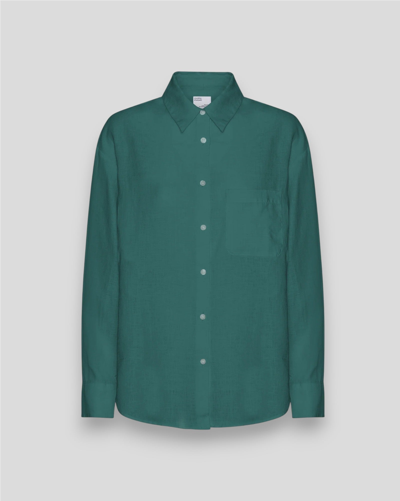 Colorful Standard || Linen Oversized Shirt - Ocean Green Colorful Standard