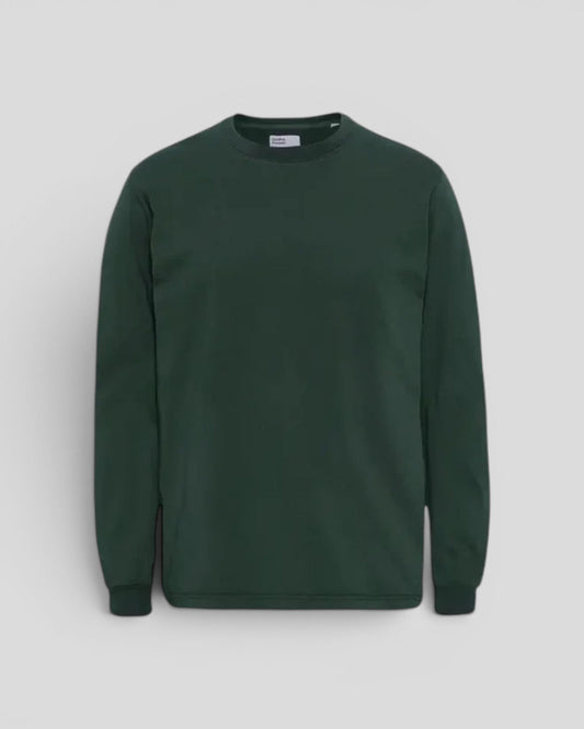 Colorful Standard || Oversized Organic Longsleeve - Hunter Green Colorful Standard