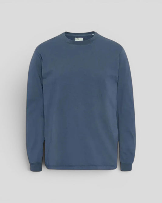 Colorful Standard || Oversized Organic Longsleeve - Petrol Blue Colorful Standard