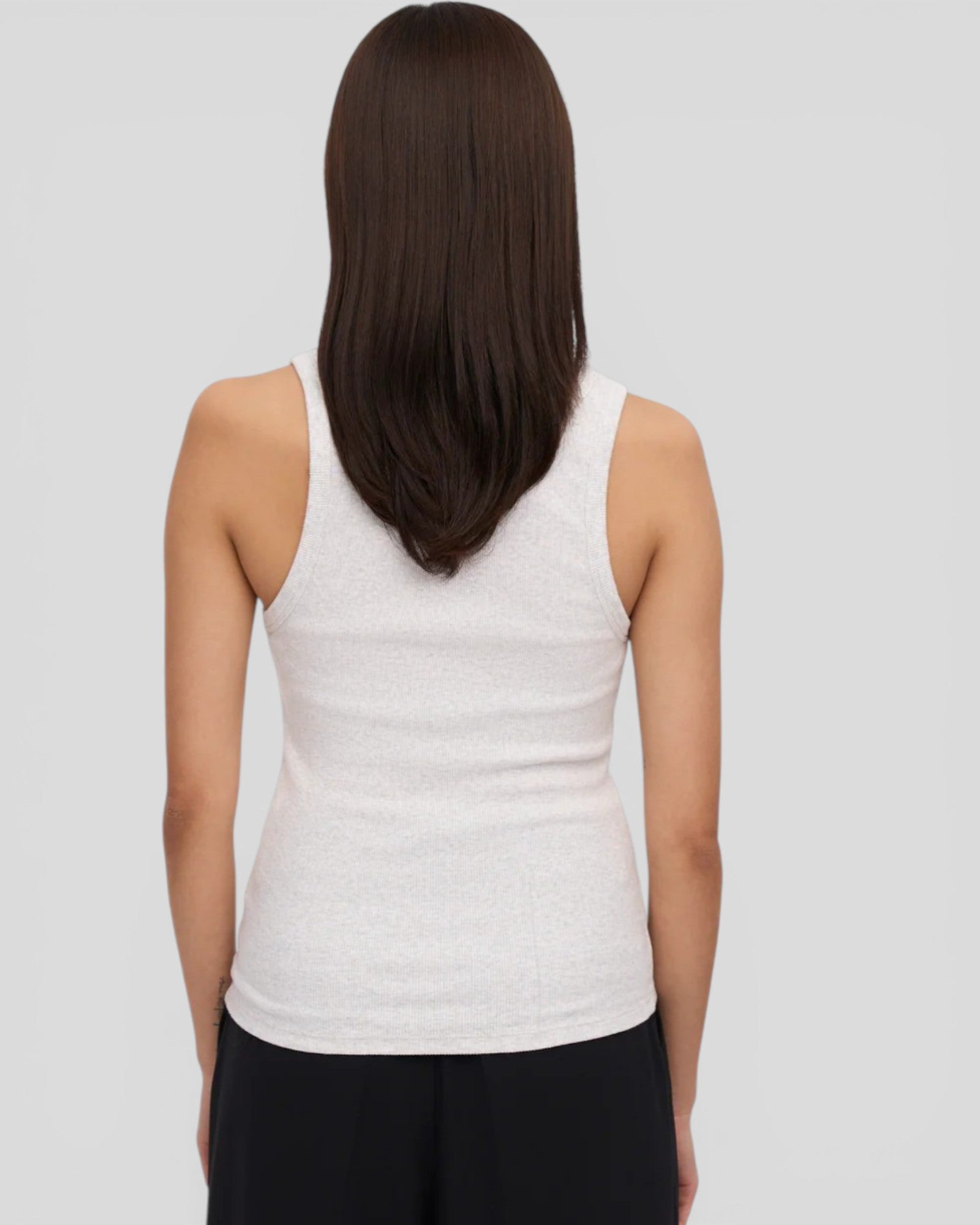 Colorful Standard || Organic Rib Tank Top - Snow Colorful Standard