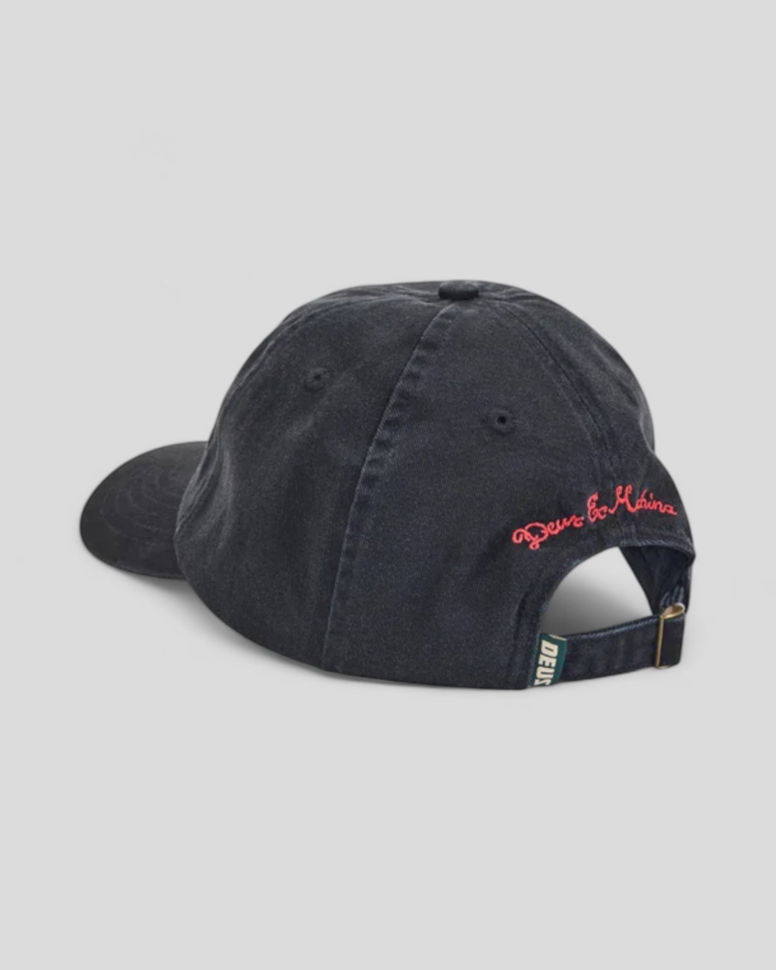 Deus Ex Machina || Deep Cut Dad Cap - Black M' Deus ex machina