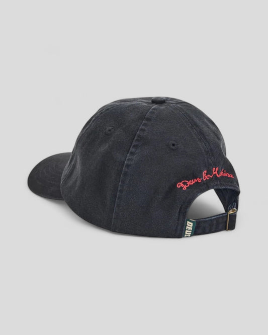 Deus Ex Machina || Deep Cut Dad Cap - Black M' Deus ex machina