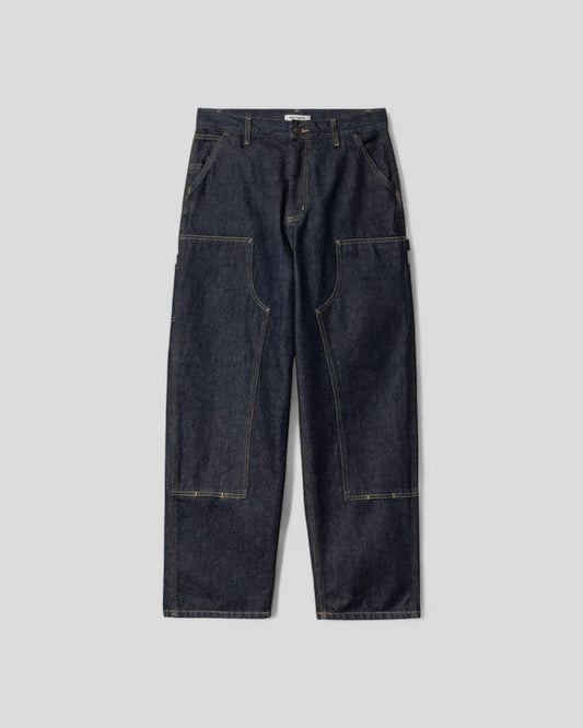 Carhartt || W' Brandon Double Knee Pant - Denim Blue Rinsed Carhartt