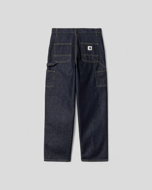 Carhartt || W' Brandon Double Knee Pant - Denim Blue Rinsed Carhartt