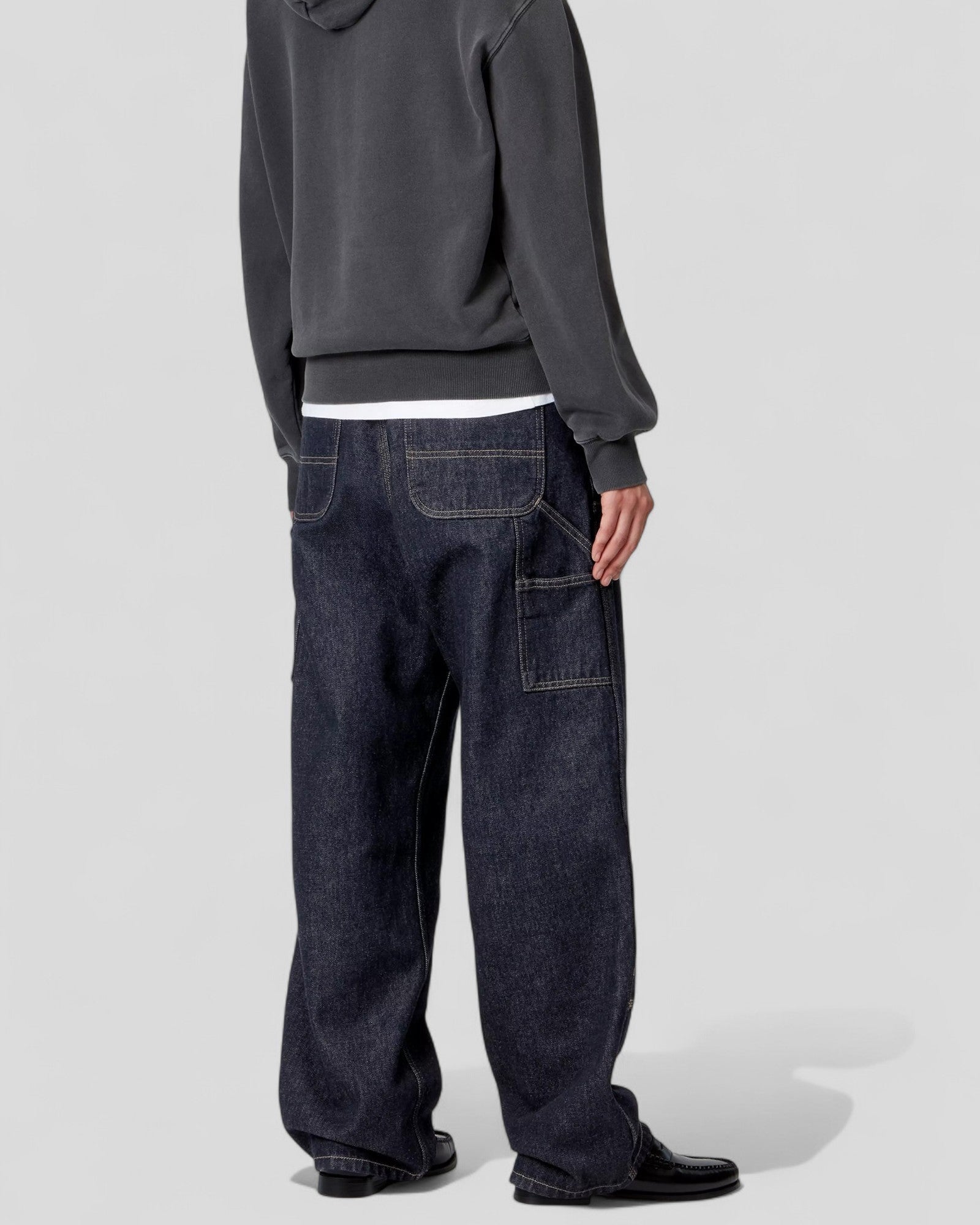 Carhartt || W' Brandon Double Knee Pant - Denim Blue Rinsed Carhartt