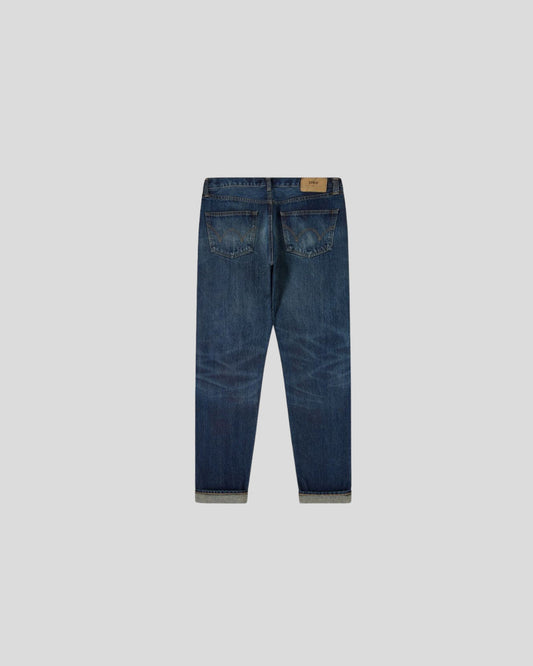 Edwin || Regular Tapered Kurabo Made In Japan  - Blue Dark Used Edwin