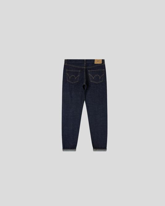 Edwin || Regular Tapered Kurabo Made In Japan  - Blue Rinsed