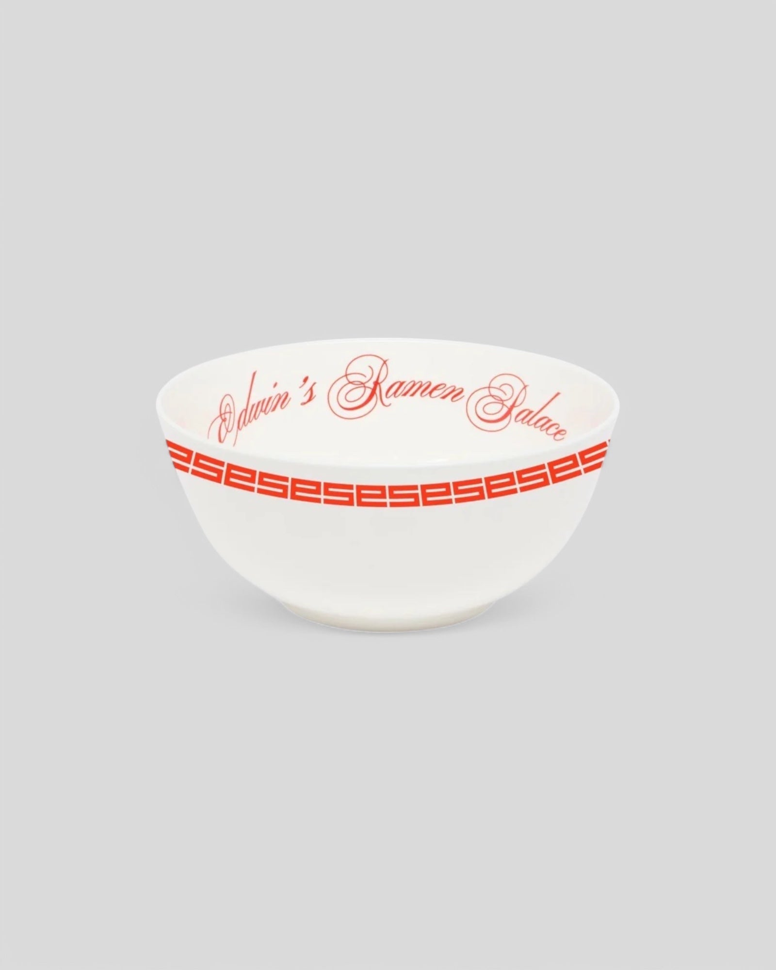 Edwin || Ramen Donburi 100% Bone Porcelain - White Edwin