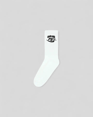 Arte || Eye Socks - White - M' Arte