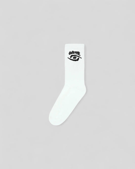 Arte || Eye Socks - White - M' Arte
