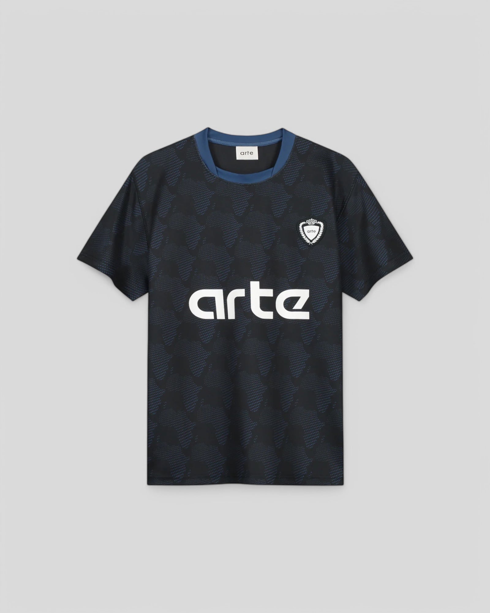 Arte || Football Shirt - Black / Navy - M"