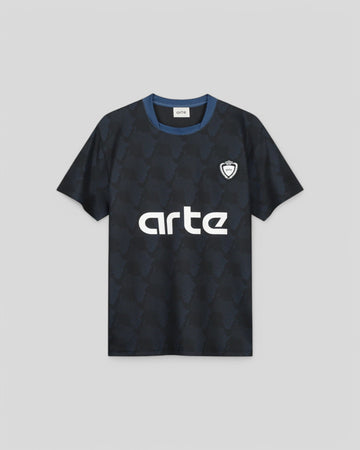 Arte || Football Shirt - Black / Navy - M"