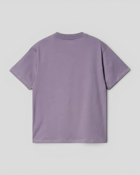 Carhartt || W' S/S Pocket - T-Shirt - Glassy Purple Carhartt