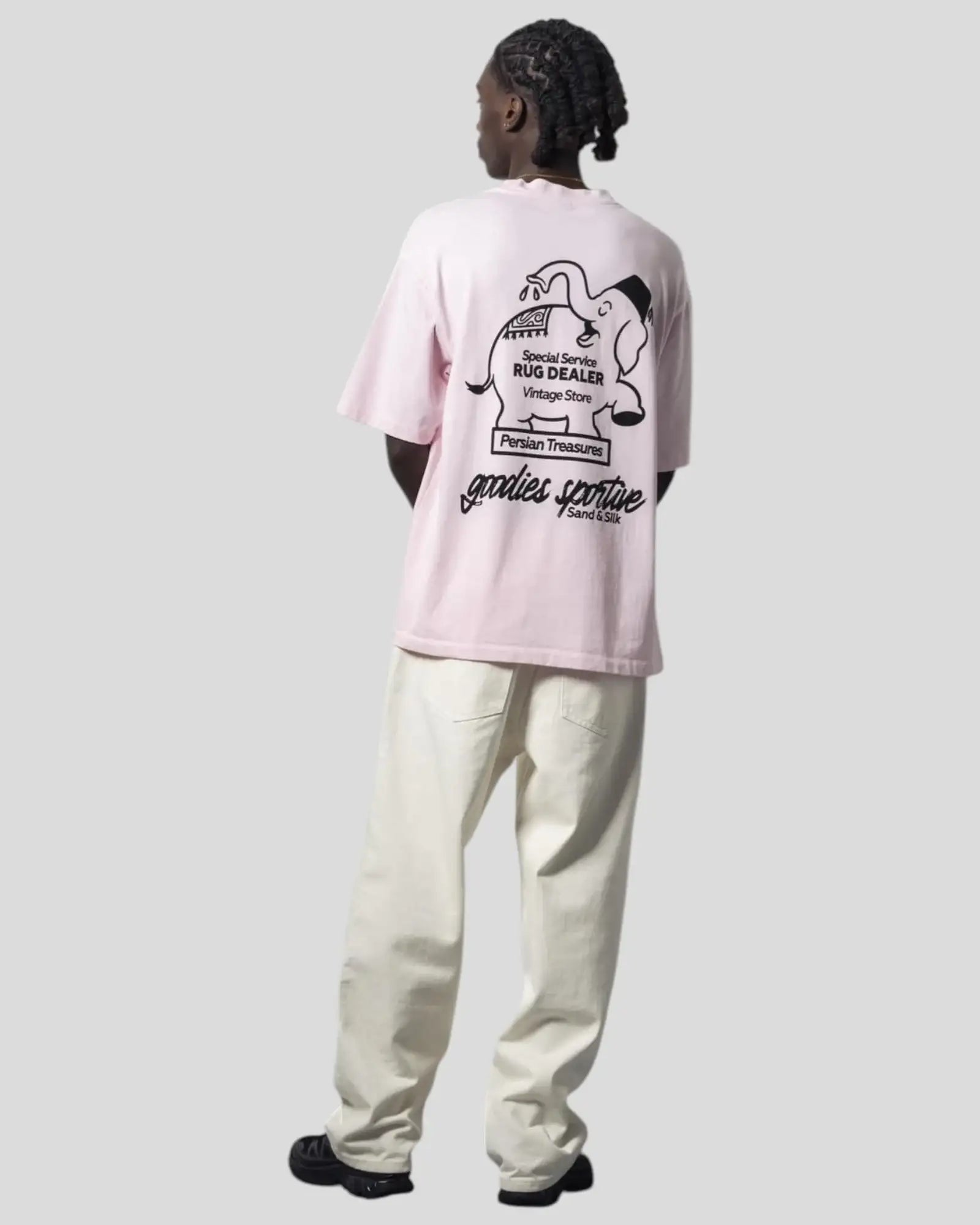 Goodies Sportive || Persian Treasures Tee - Pink Goodies Sportive