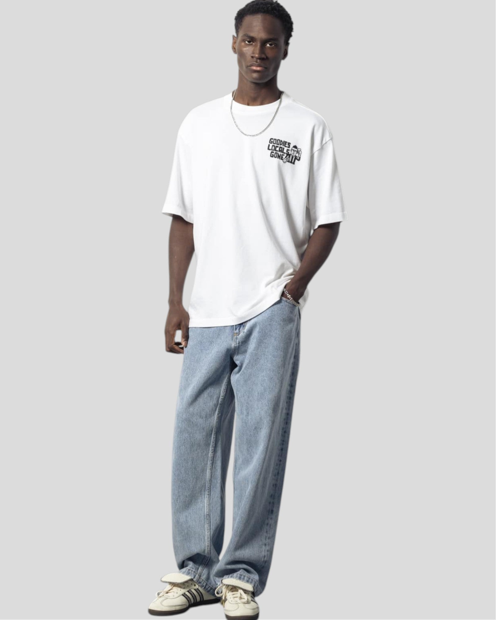 Goodies Sportive || Prime Pitch Locals Tee - White Goodies Sportive