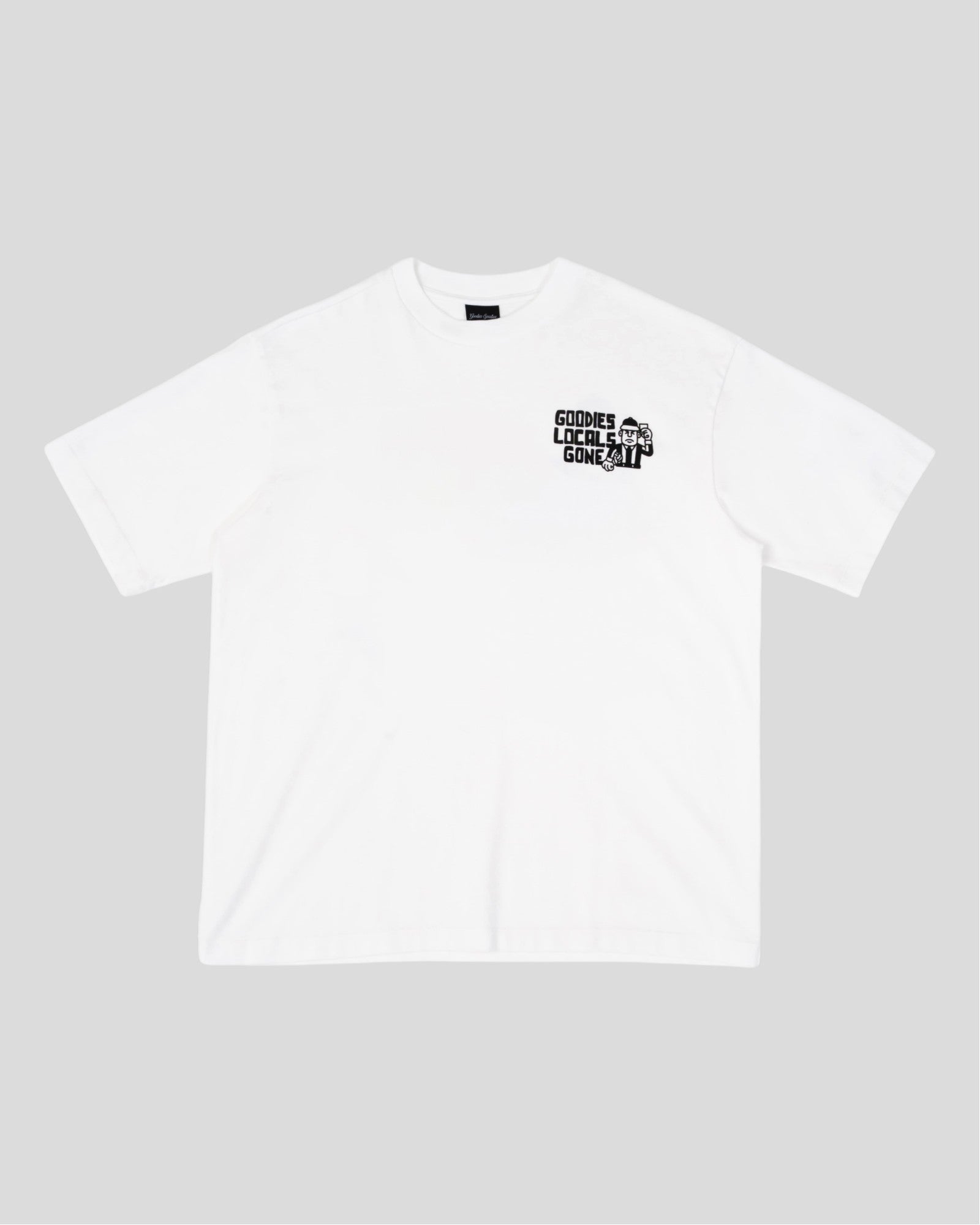 Goodies Sportive || Prime Pitch Locals Tee - White Goodies Sportive