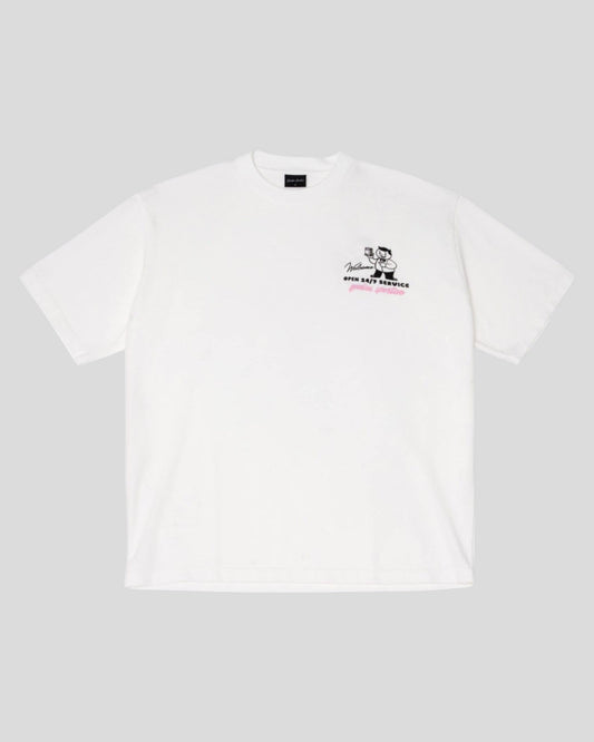 Goodies Sportive || Sand Store Tee - White Goodies Sportive