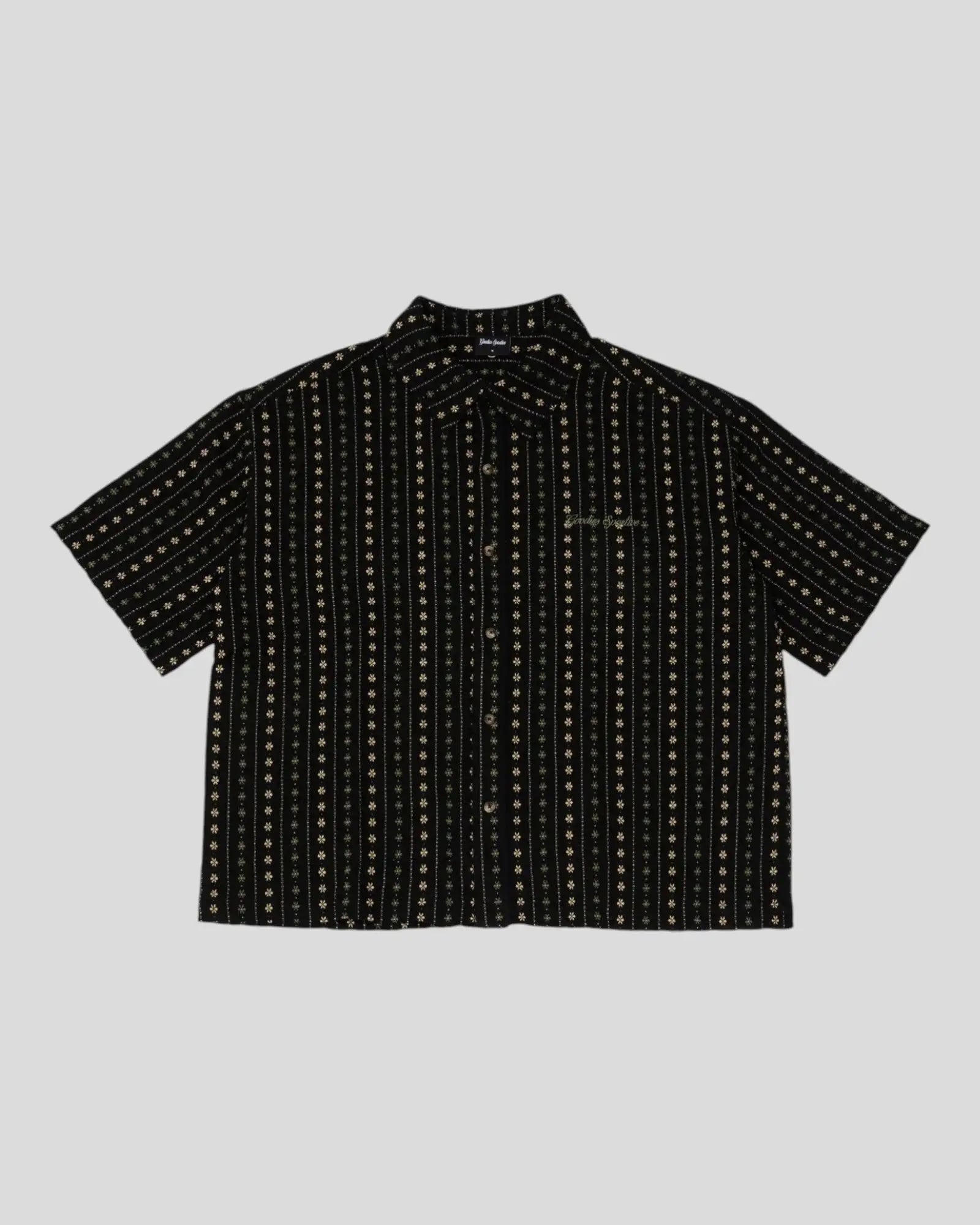 Goodies Sportives || Boxy Thyme Shirt - Black Goodies Sportive
