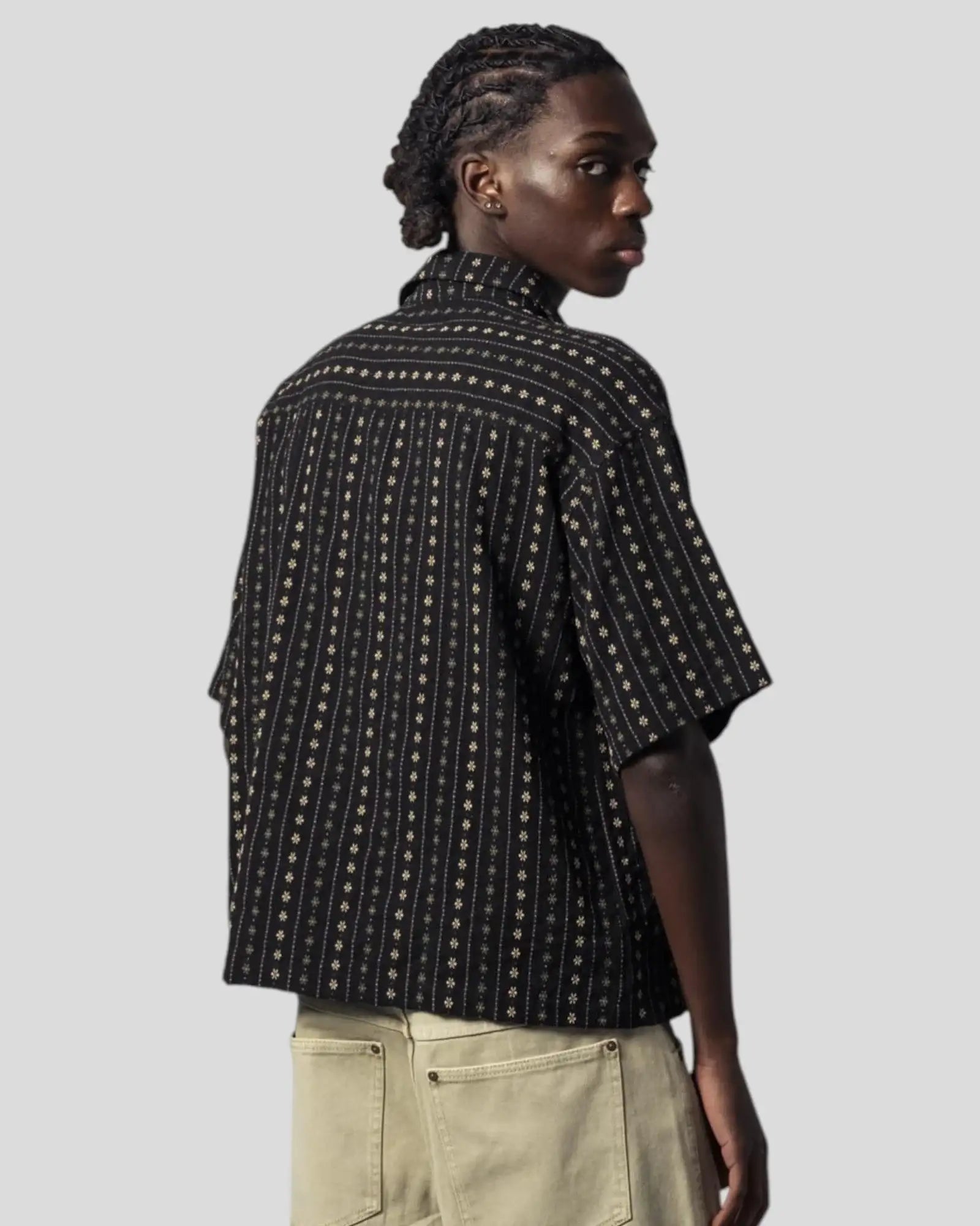 Goodies Sportives || Boxy Thyme Shirt - Black Goodies Sportive