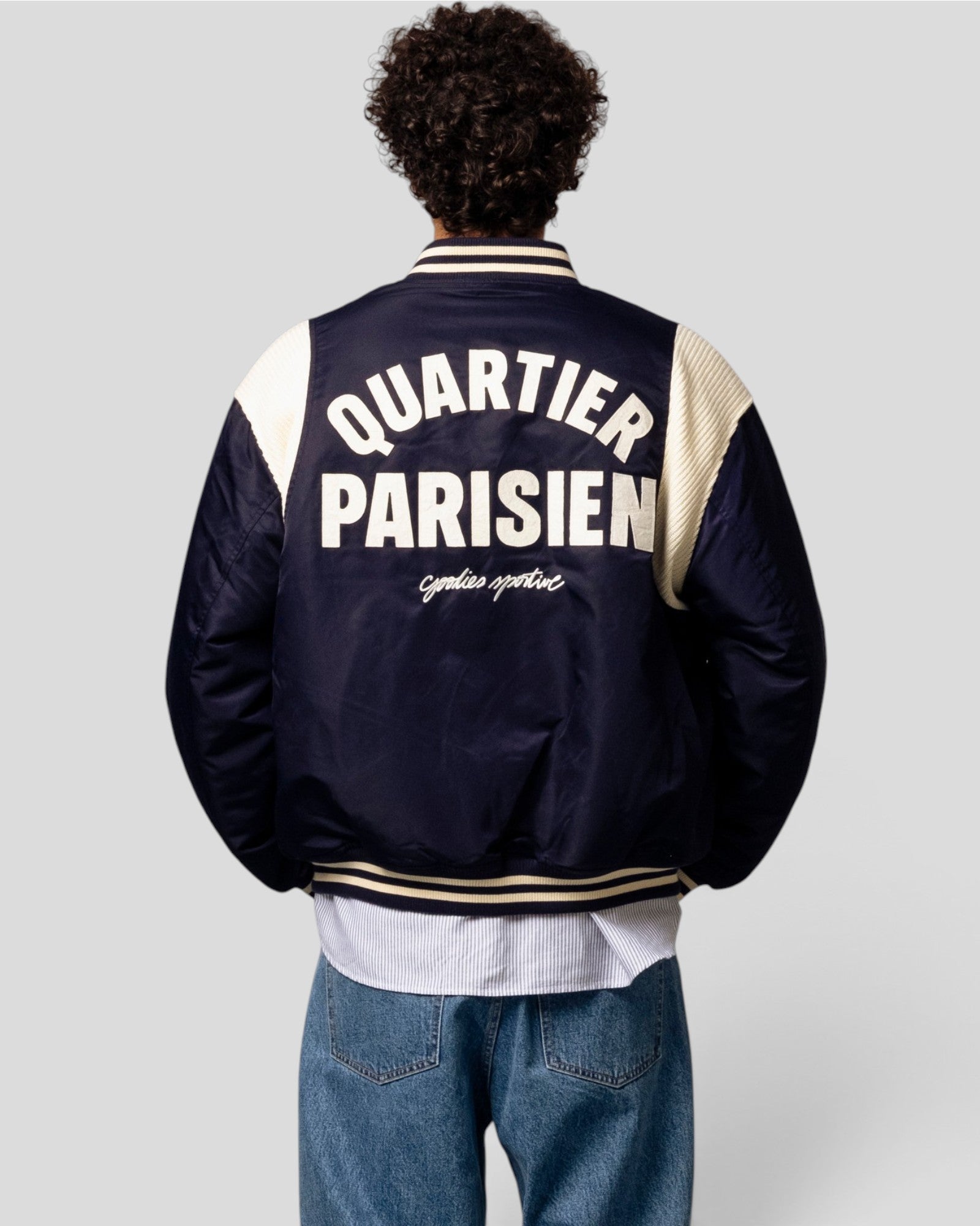 Goodies Sportive || Quartier Parisien Bomber - Blue Goodies Sportive