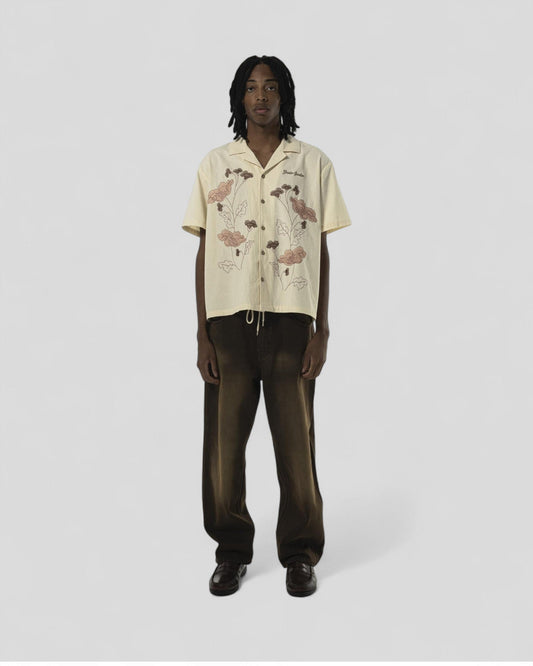 Goodies Sportive || Keep The Flowers Shirt - Ivory