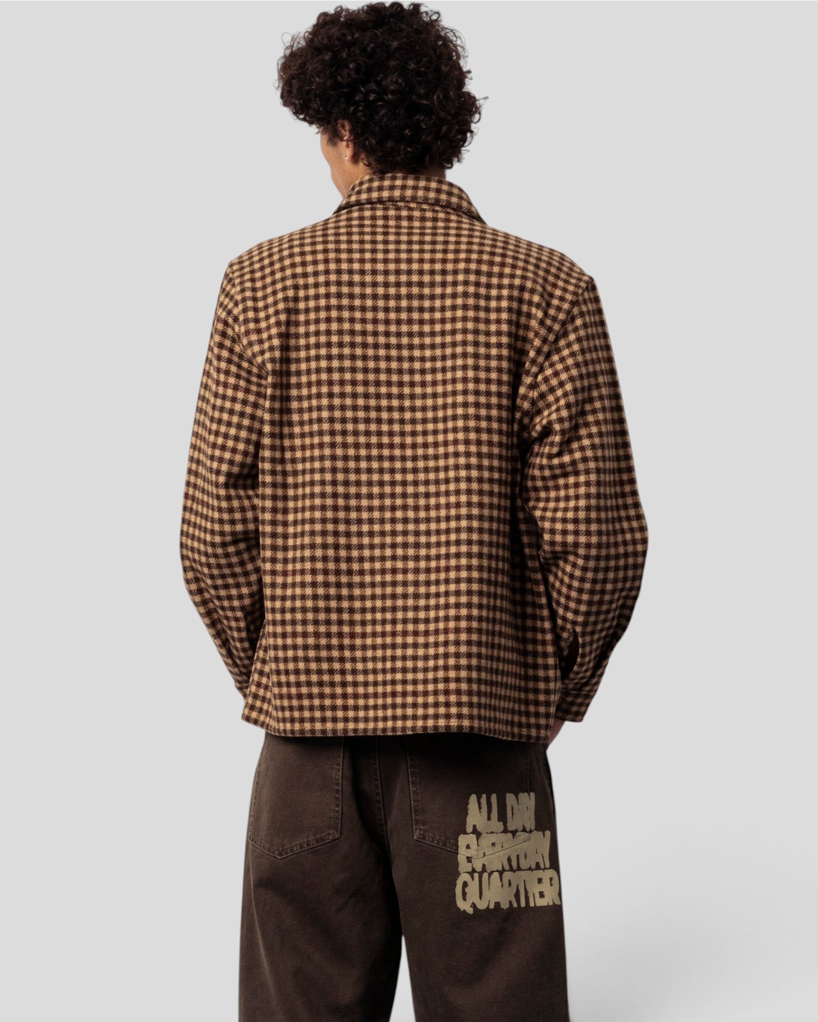 Goodies Sportive || Hunter Checks Shirt - Brown Goodies Sportive