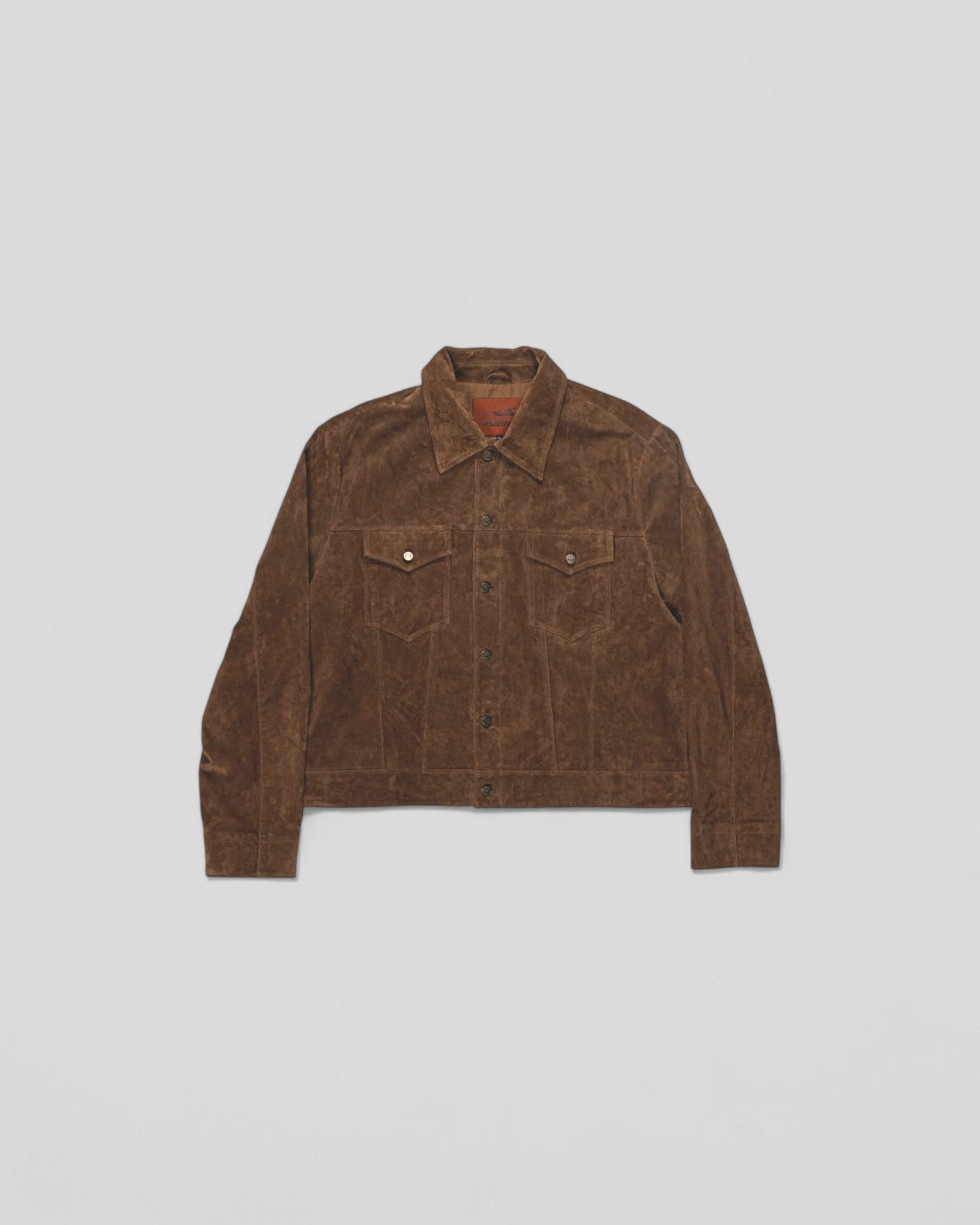 Goodies Sportive || Premium Kombu Real Suede Jacket - Brown