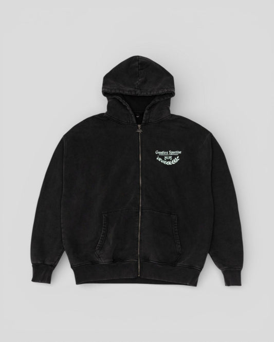Goodies Sportive || Premium Mint Jacket - Fadeout Black Goodies Sportive