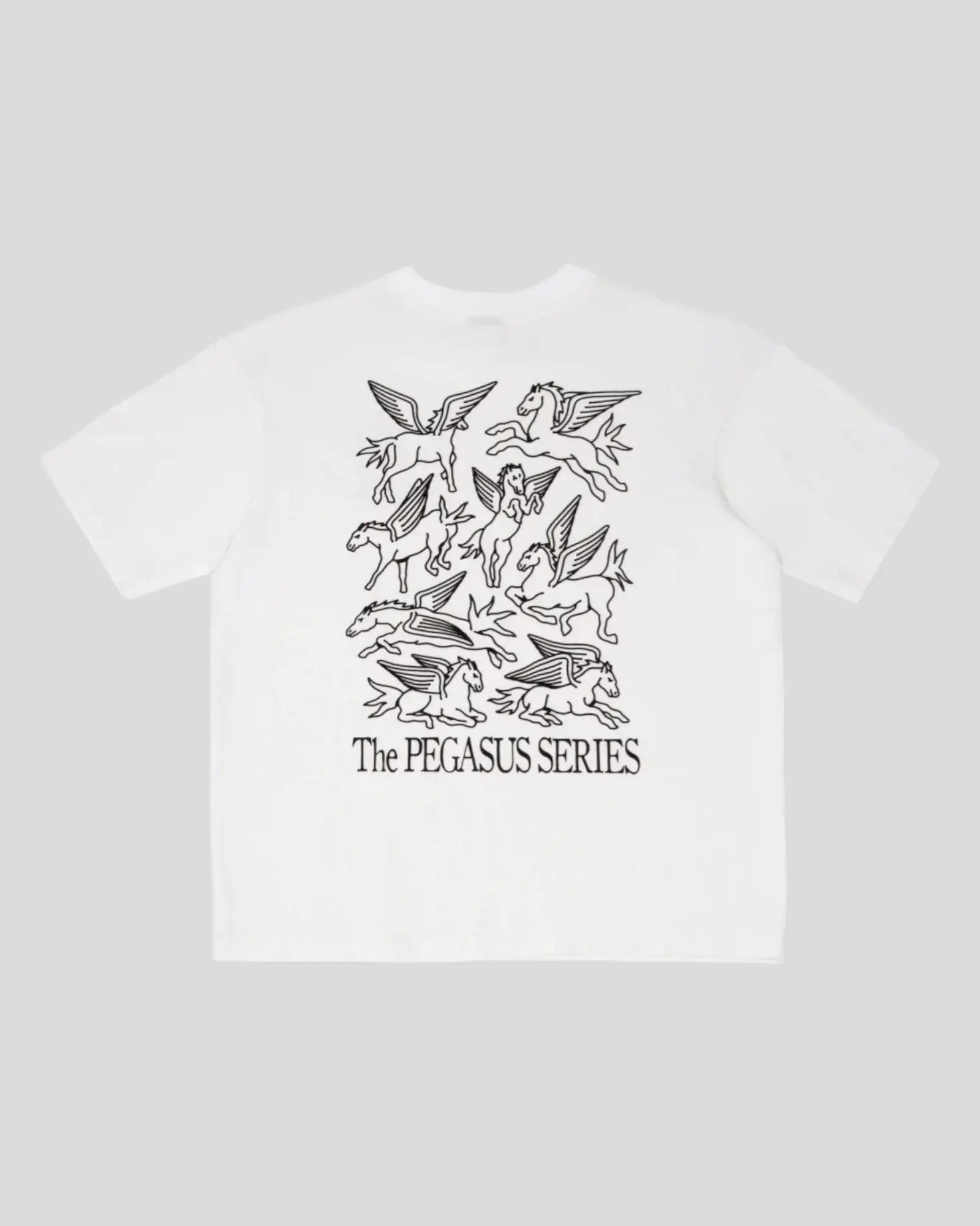 Goodies Sportive || Multi Pegasus Tee - White Goodies Sportive