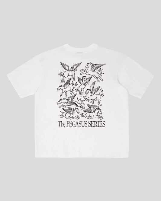 Goodies Sportive || Multi Pegasus Tee - White Goodies Sportive