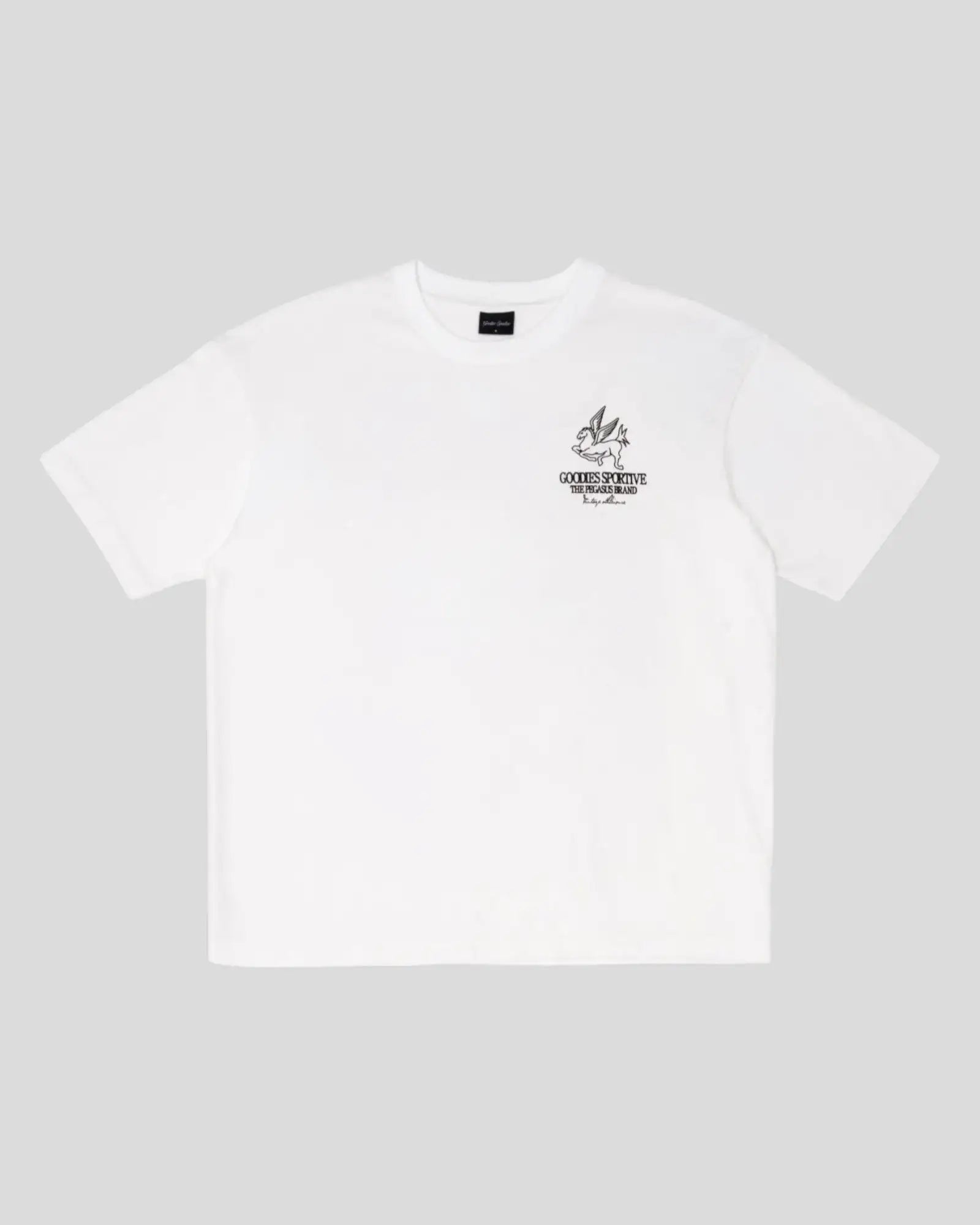 Goodies Sportive || Multi Pegasus Tee - White Goodies Sportive