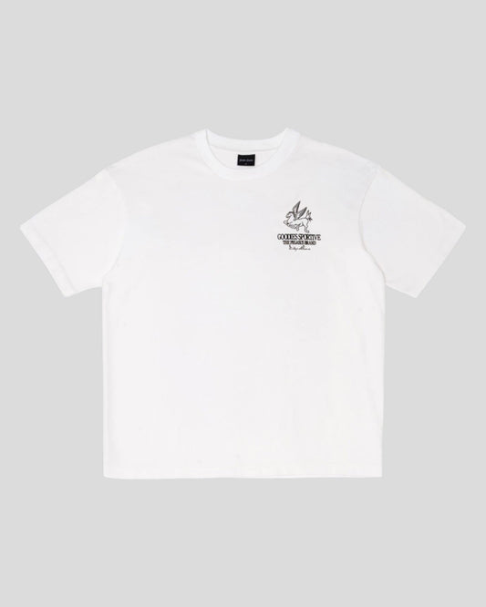 Goodies Sportive || Multi Pegasus Tee - White Goodies Sportive