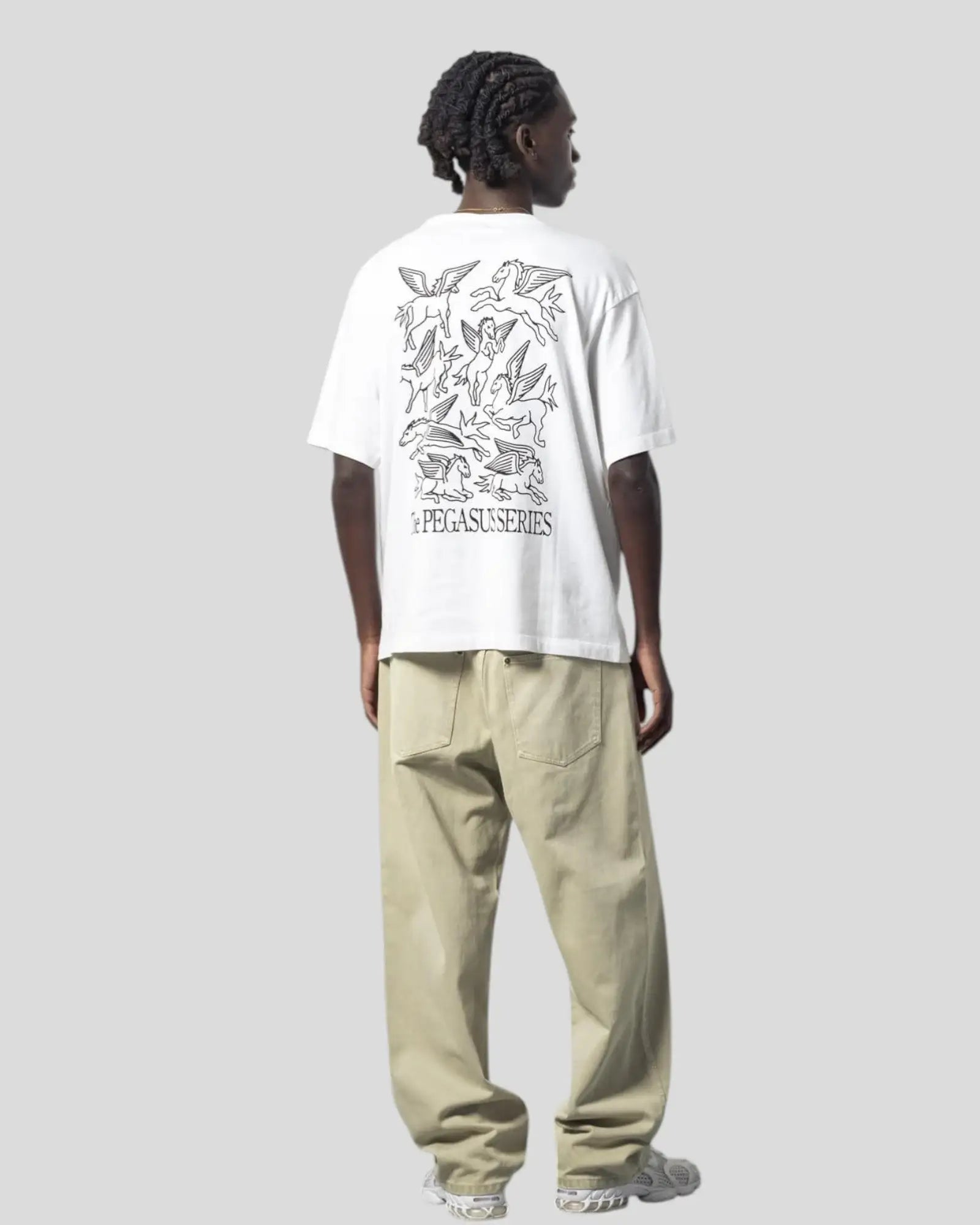 Goodies Sportive || Multi Pegasus Tee - White Goodies Sportive