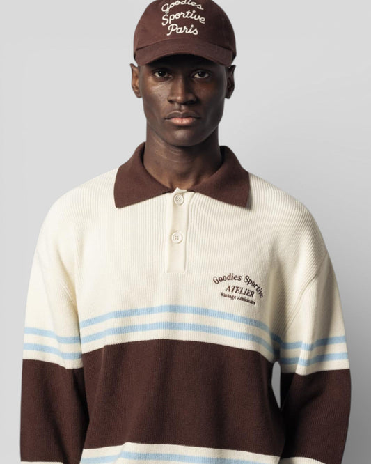 Goodies Sportive || Mustang Paris Cap - Brown Goodies Sportive