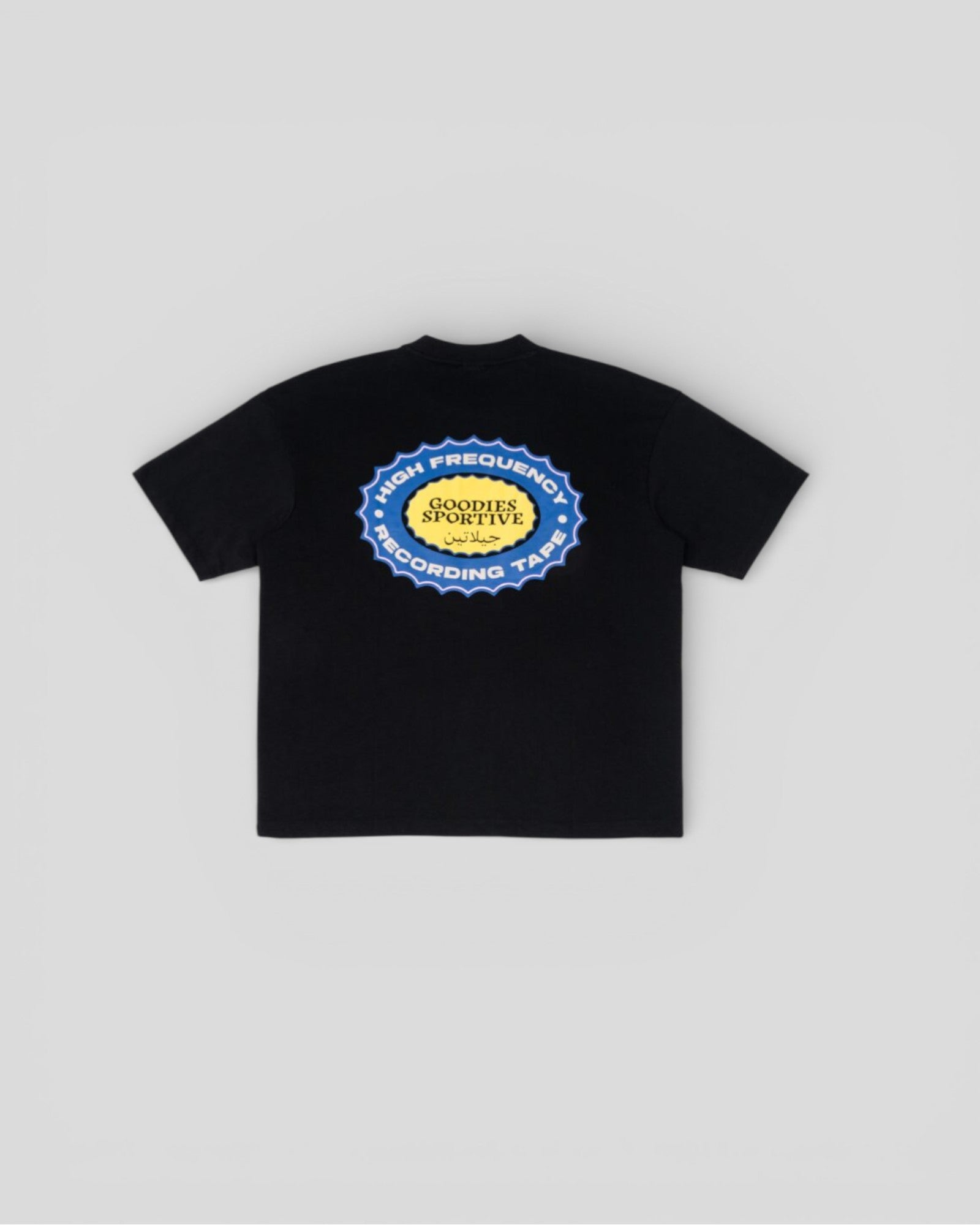 Goodies Sportive || Recording Tape Tee - Black Goodies Sportive