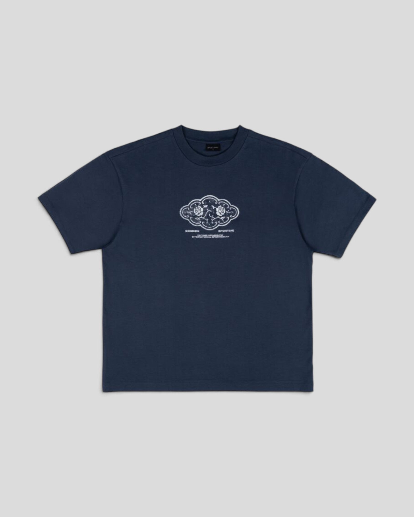 Goodies Sportive || Filigrana T-Shirt - Navy Goodies Sportive