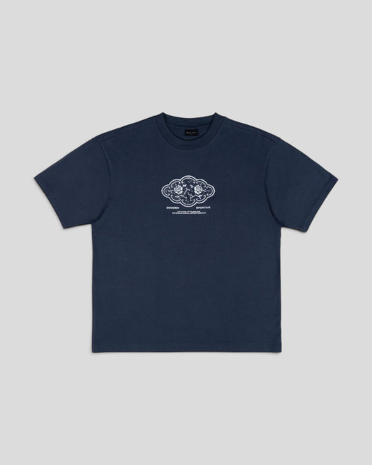 Goodies Sportive || Filigrana T-Shirt - Navy Goodies Sportive