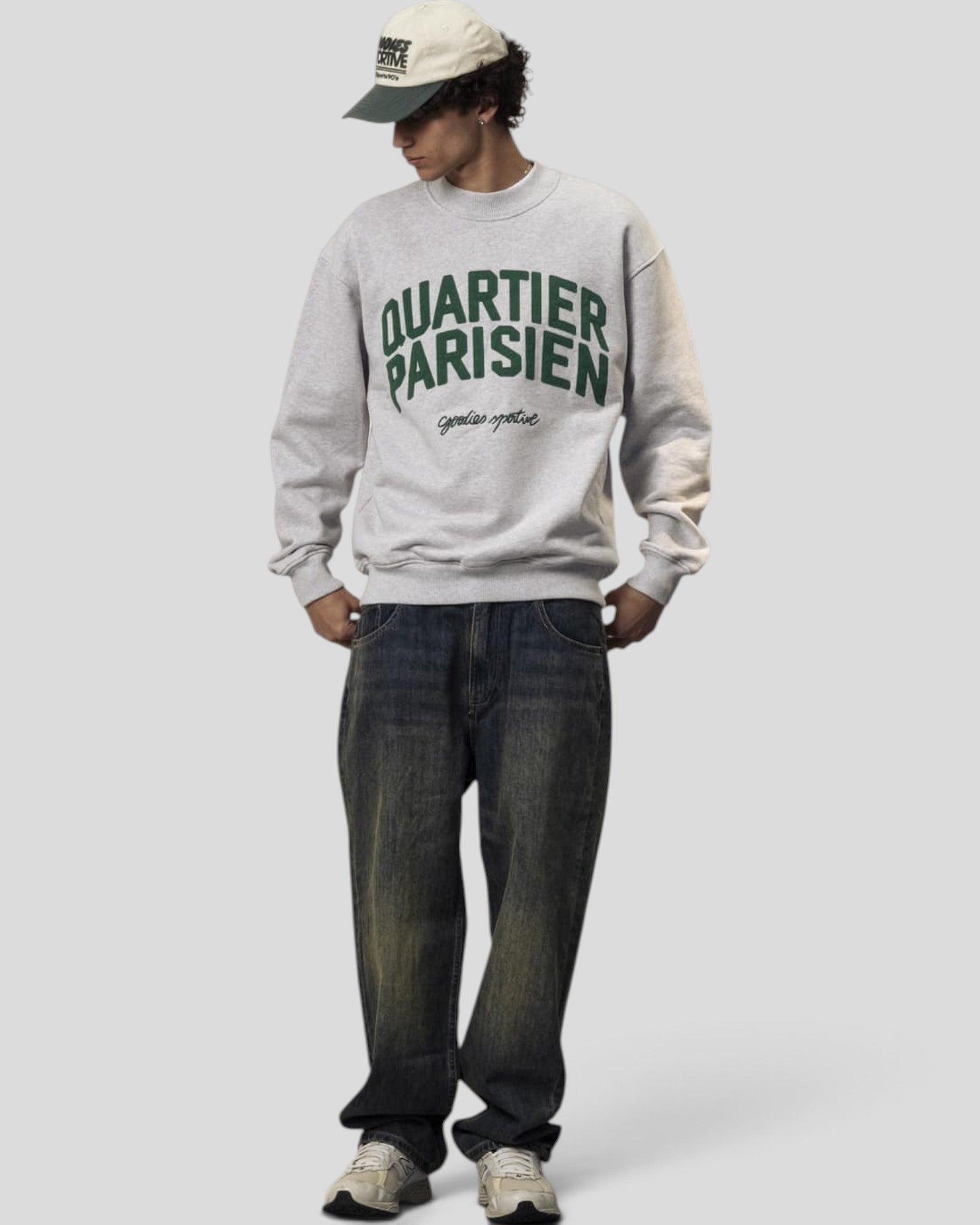 Goodies Sportive || QP Vigore Sweat - Grey Goodies Sportive