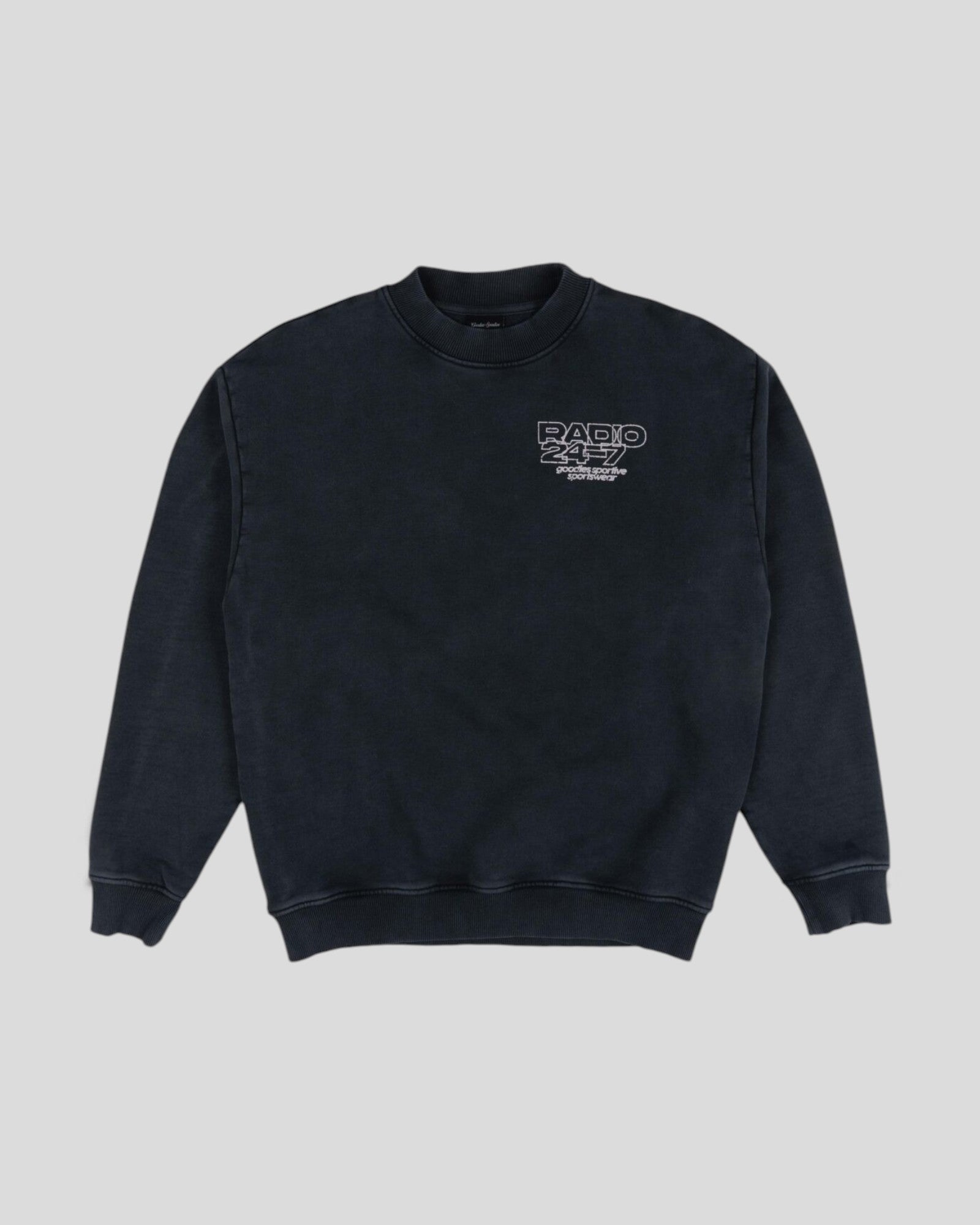 Goodies Sportive || Radio 24:7 Sweat - Grey Fadeout Goodies Sportive