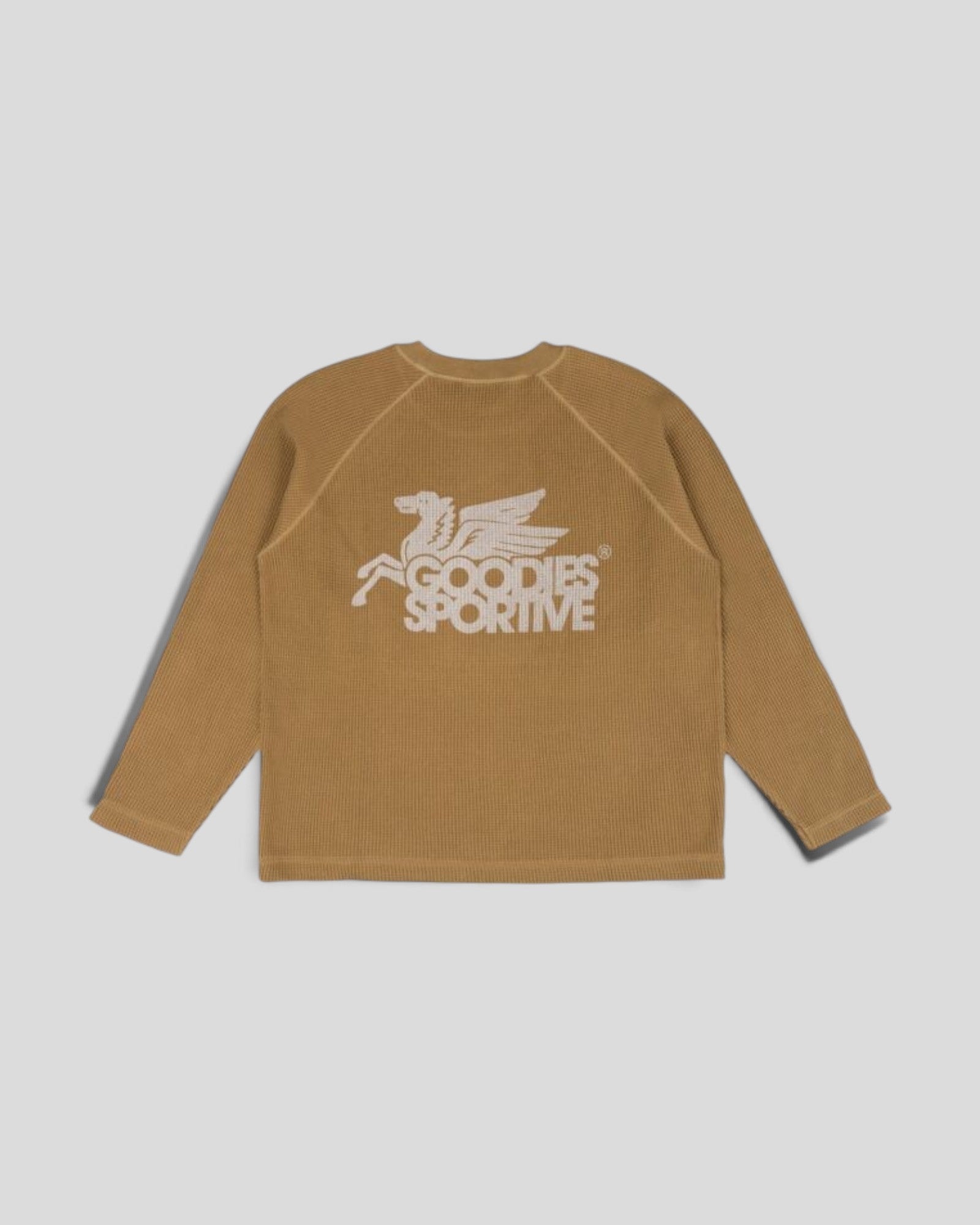 Goodies Sportive || Waffle Long Sleeve - Olive Green Goodies Sportive