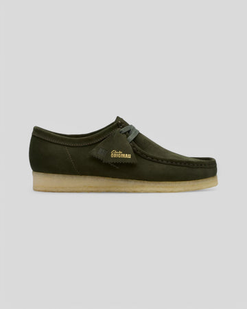 Clarks || Wallabee - Forest Green Suede - M'