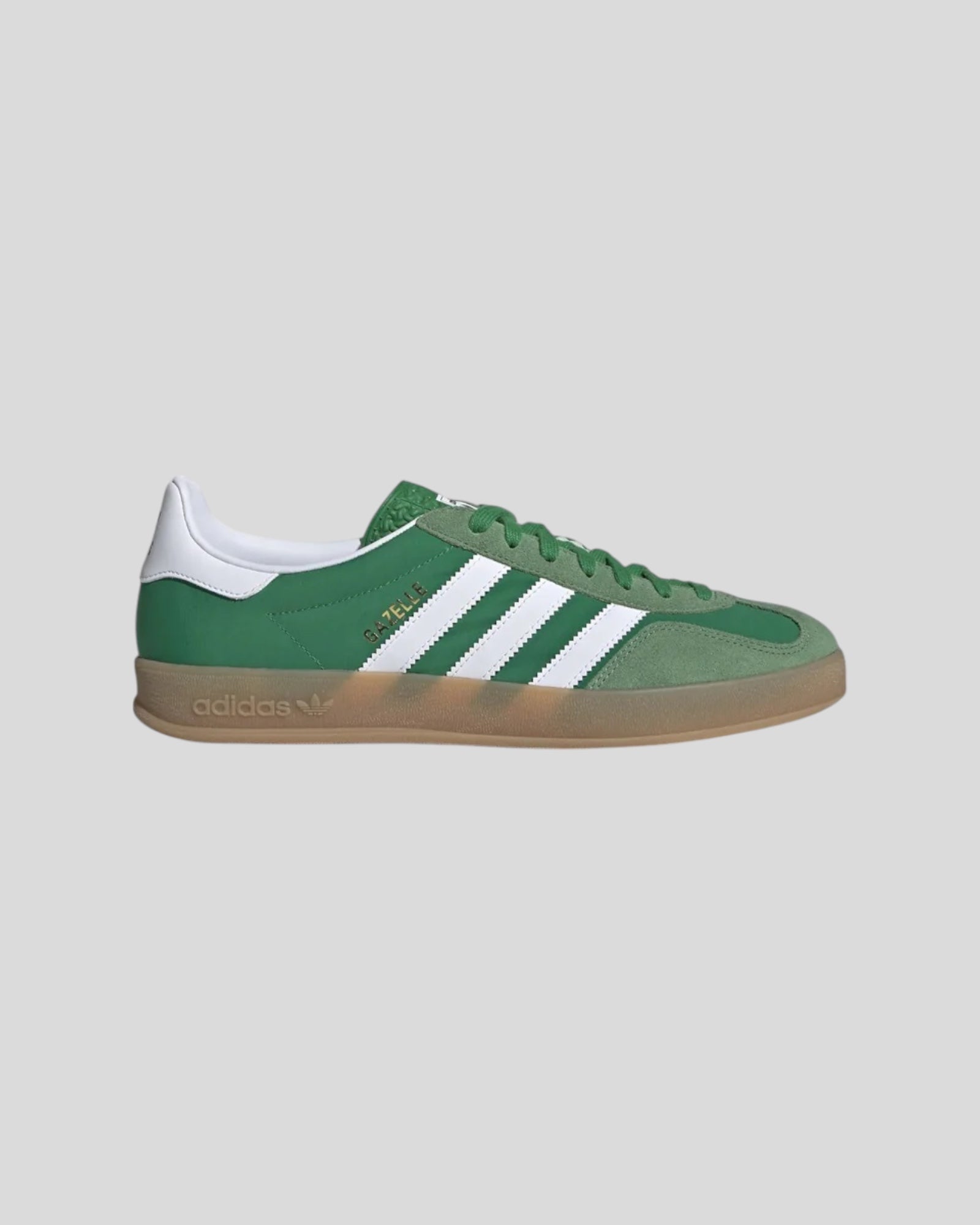 Adidas || Gazelle Indoor - Green / Gum Adidas