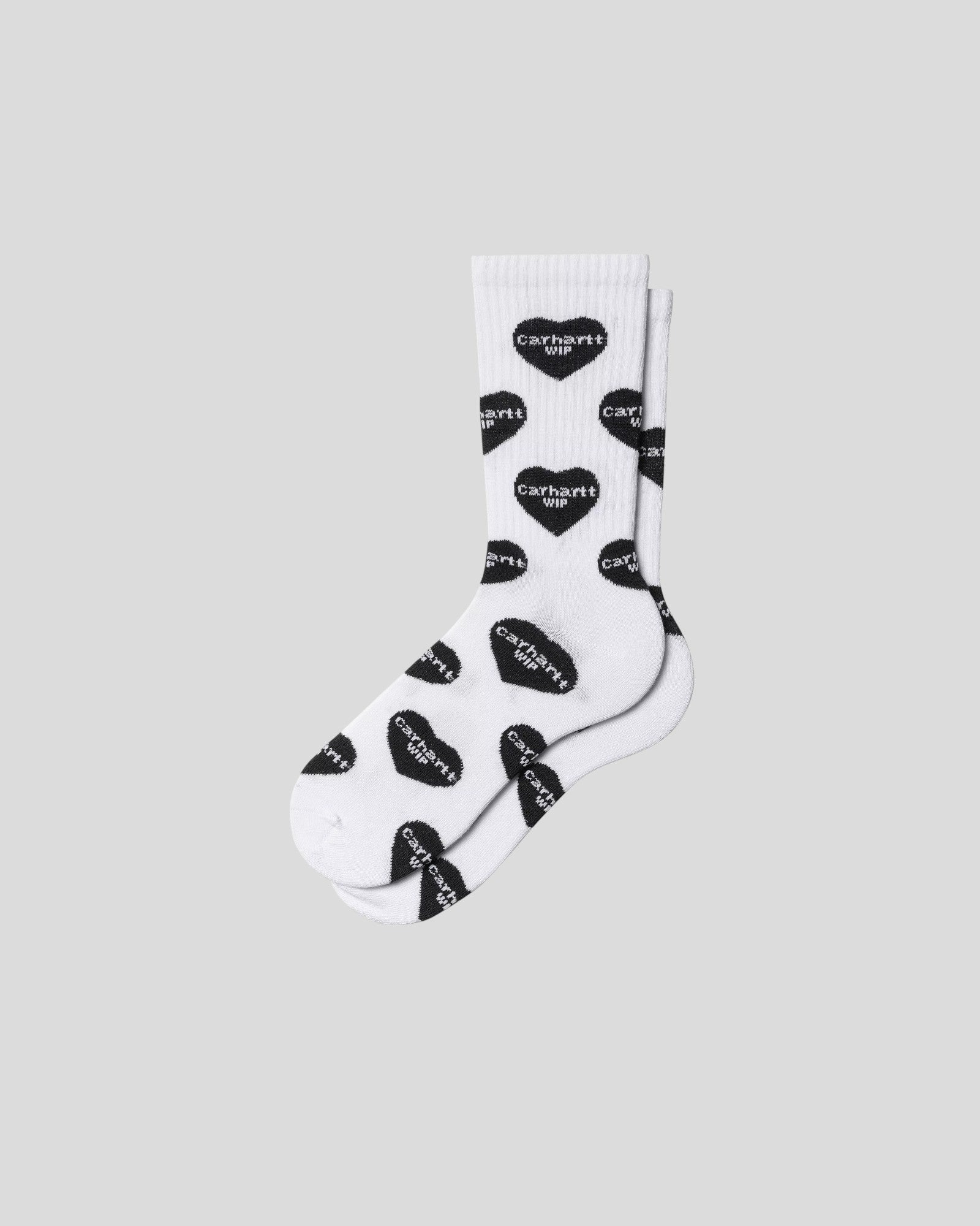 Carhartt || Chaussettes - Heart Logo Socks - White Carhartt