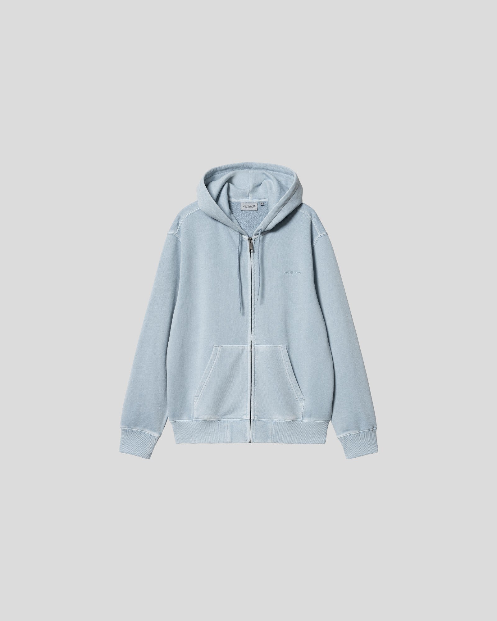 Carhartt || Hooded Duster Script - Misty Sky/ Garment Dyed