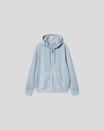 Carhartt || Hooded Duster Script - Misty Sky/ Garment Dyed