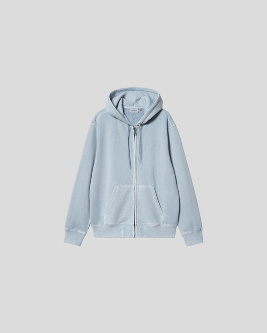 Carhartt || Hooded Duster Script - Misty Sky/ Garment Dyed Carhartt