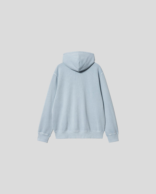 Carhartt || Hooded Duster Script - Misty Sky/ Garment Dyed Carhartt