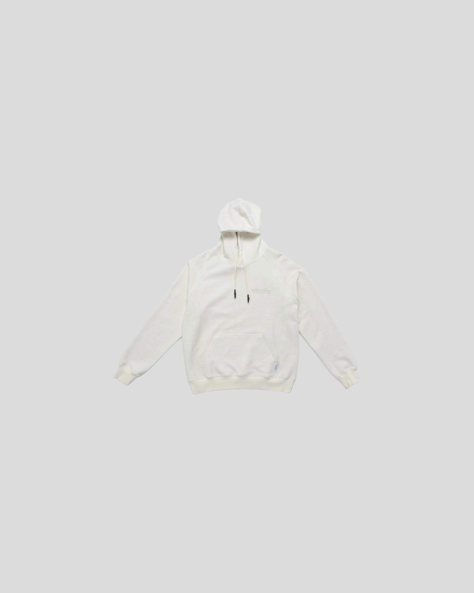 New Amsterdam || Logo Hoodie Outline - Off White - W'